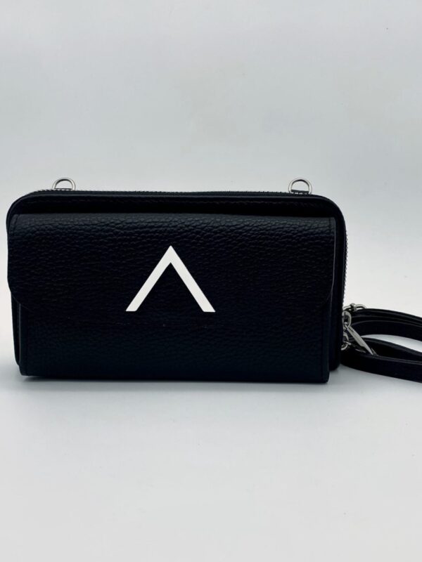 CARTERA BOLSILLO MÓVIL PIEL NEGRO IMAGO - Imagen 2